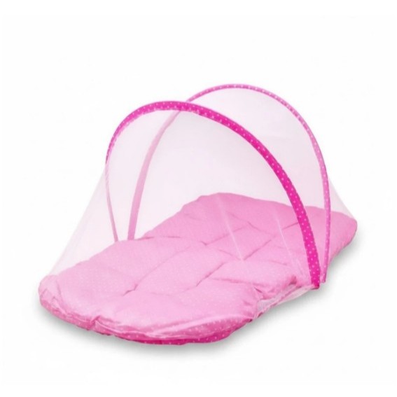 Berço Ninho Portátil Bebê Com Mosquiteiro Dobrável .