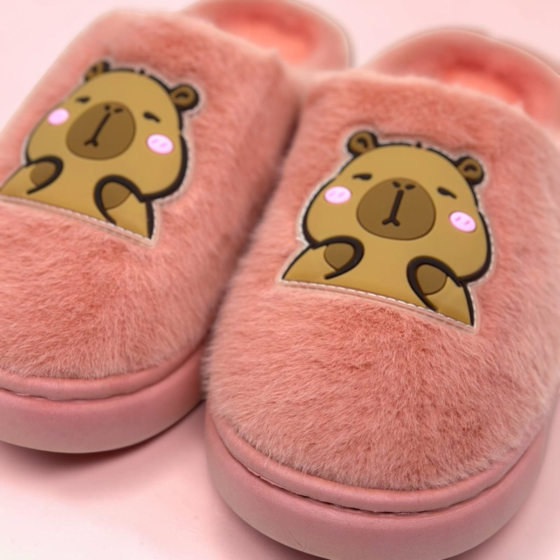 Pantufa Peluciada Infantil Peluciada Quentinha Antiderrapante Confortável Macio Fofa Kids 1Par Oferta