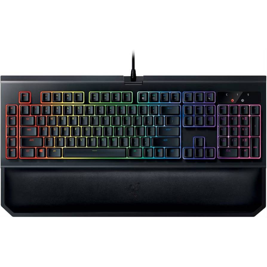 TECLADO GAMER RAZER BLACKWIDOW MECÂNICO RGB