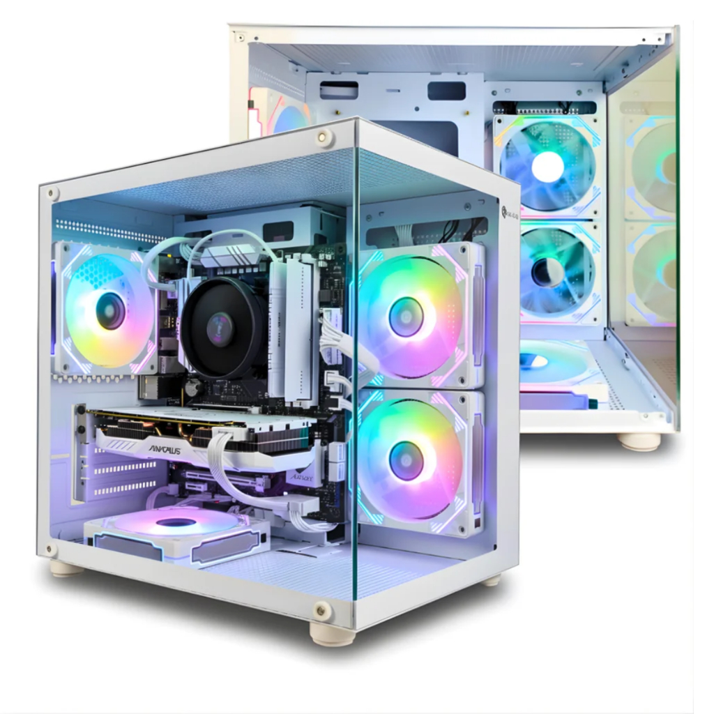 Computador CPU Gamer Ryzen 5 3400G, Memória Ram 16GB DDR4, SSD 512GB NVME, 500W