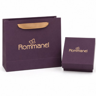 Kit De Caixa E Sacola Lilas Embalagem Para Presente Rommanel Caixinha Média