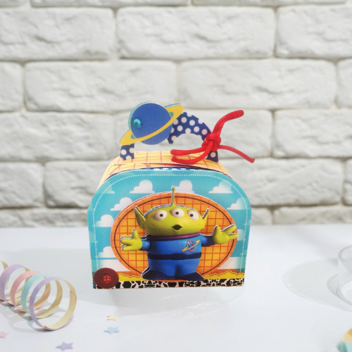 Caixinha Maletinha personalizada Toy Story para festas lembrancinhas personalizados mimos