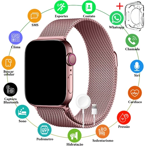 2026 Chamada De Frequência Cardíaca Bluetooth À Prova D'água Iwo s10 Sport Smart Watch