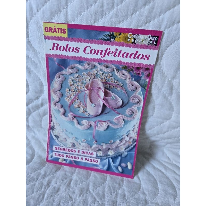 Livreto Cozinha de Ouro Especial - Bolos Confeitados