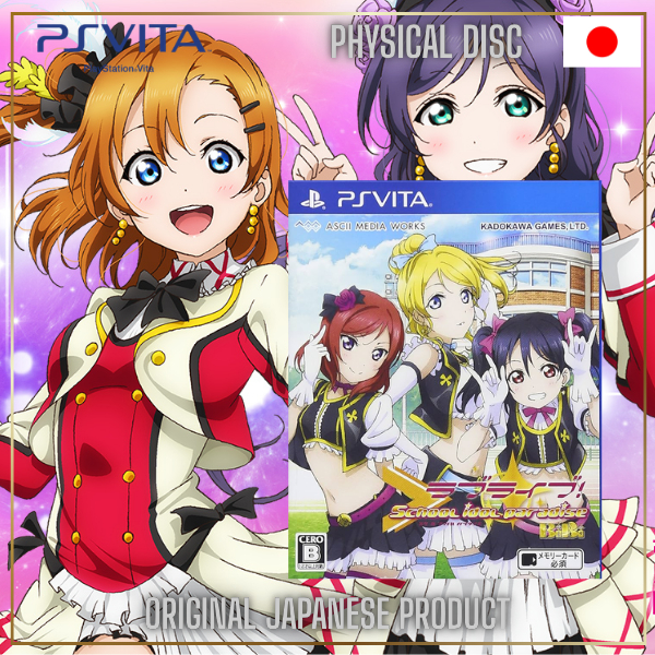 🎤 LOVE LIVE! SCHOOL IDOL PARADISE VOL.2 BIBI PSVITA - Edição Original Japonesa 💎