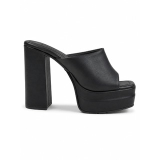 Tamanco Feminino Salto Alto Quadrado Sandália Elegante Festa Leve Confortavél Para o dia a dia