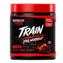 Train Pré-Treino 195g 30 Porções - Sabor Fruit Punch - Bodybuilding Freak (Dark Cyde)