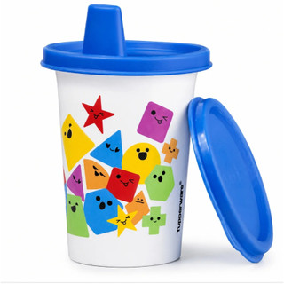 Tupperware Copinho Com Bico Encaixe Geométrico 200ml
