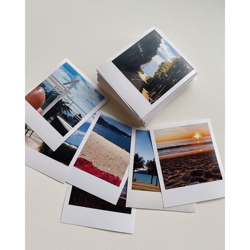 Mini Fotos Personalizadas 6x8cm | Revelação Digital para Presentes, Murais, Álbuns e Lembrancinhas