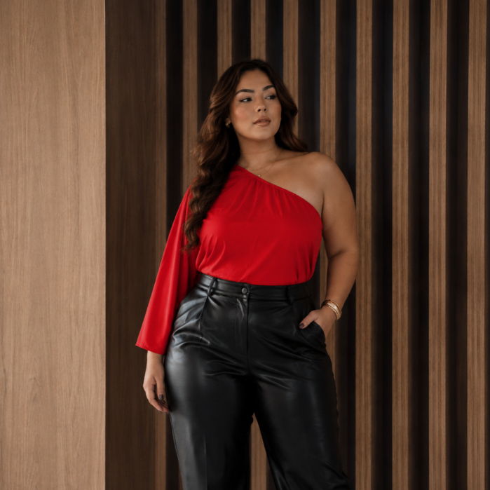 Blusa feminina plus size soltinha manga nula moderna casual elegante jovial trabalho