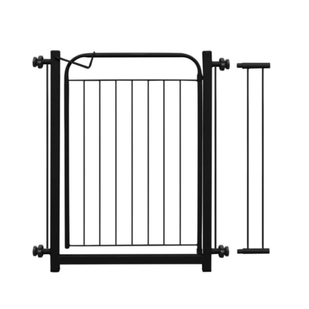 Grade Portão Pet Proteção Cachorro e Criança Cães 69 a 115cm Aço Resistente