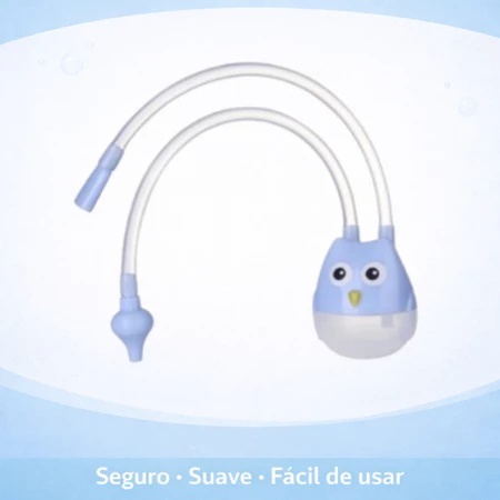 Lavador Nasal Infantil Bebê Silicone  Sucção 0ral Sugador De