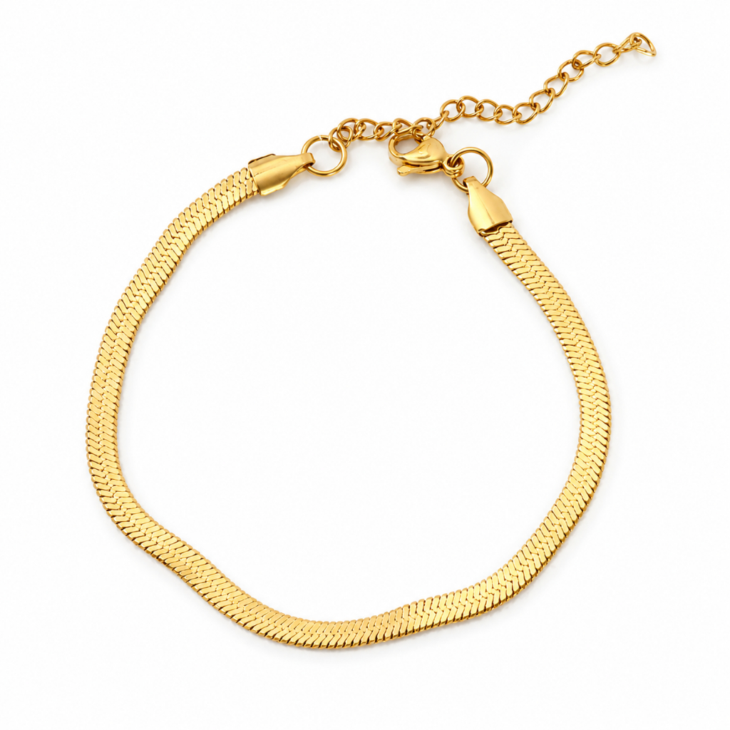 Pulseira 4mm feminina Laminada Fita 100% Moeda Antiga Legítima com Extensor