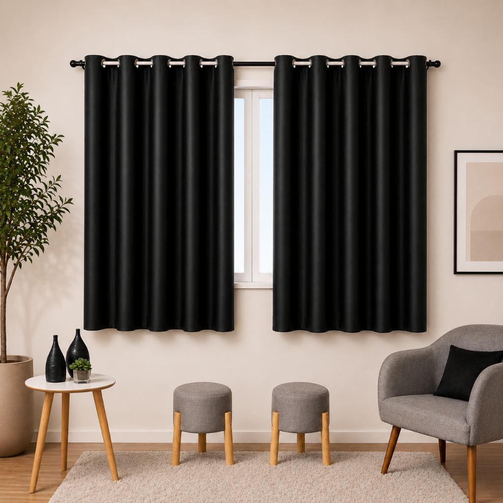 Cortina Corta Luz Blecaute Blackout 2,20 x 1,30 m Diversas Cores