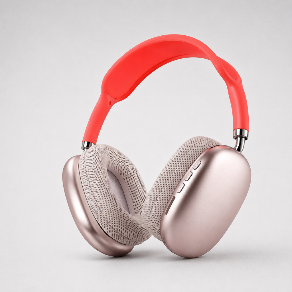 Fone de Ouvido Bluetooth PEI-P9 Sem Fio Dobrável Microfone Cartão SD 5 Cores