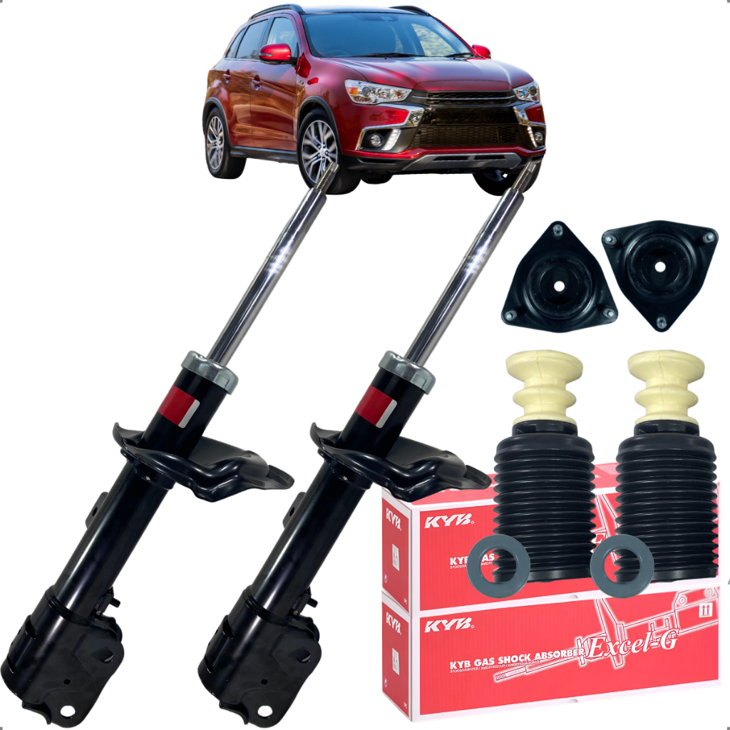 Kit Amortecedor Batente Coifa Coxim Dianteiro ASX 2011 2022