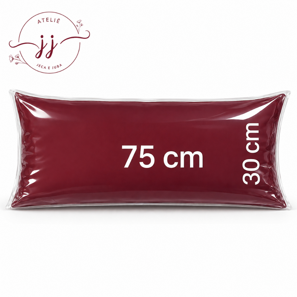 CAPA TRANSPARENTE PARA ALMOFADA DE MACA/ROLO ALMOFADA