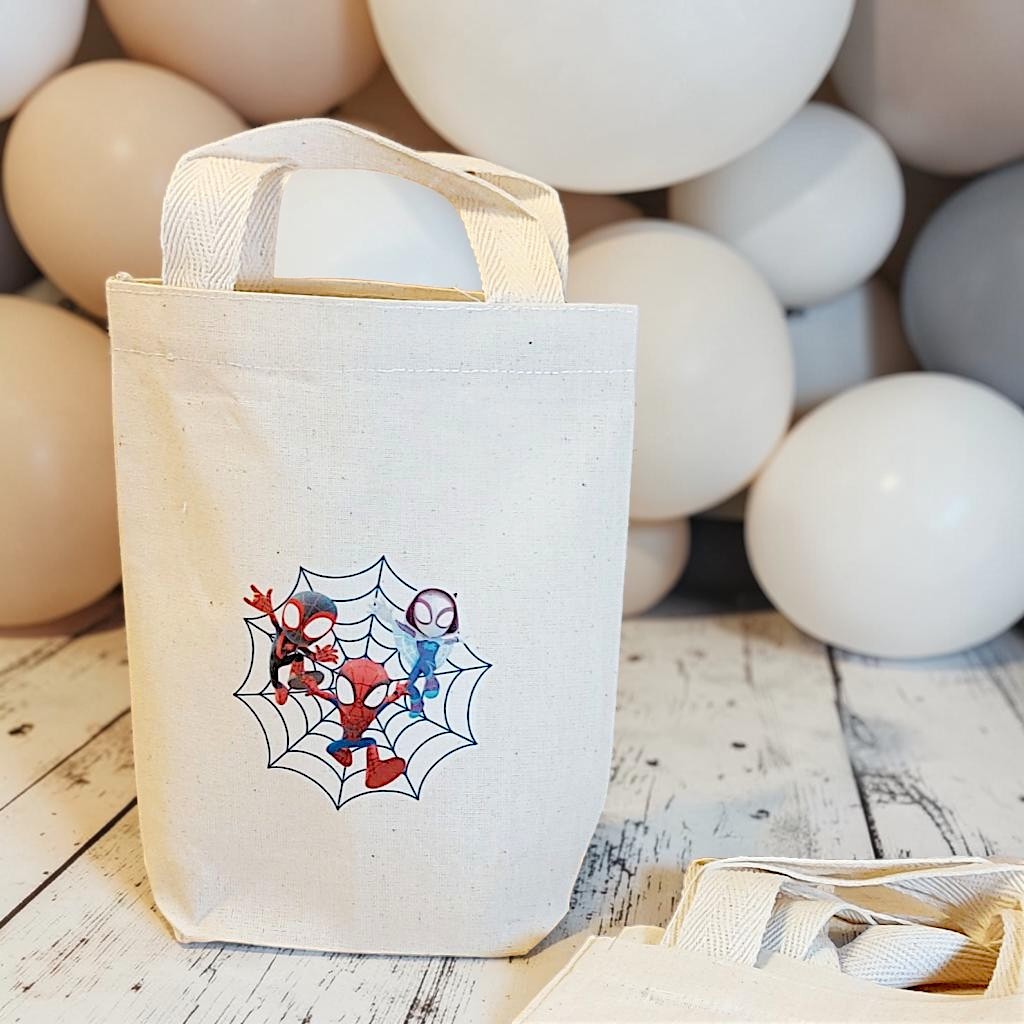 10 Sacolinha Surpresa Spidey e Seus Amigos Lembrancinha de Aniversário Personalizada