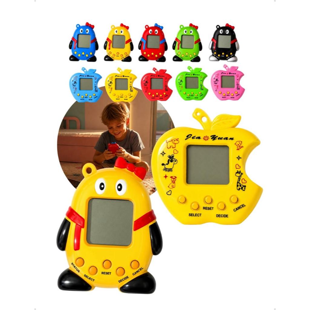 Bichinho Virtual Tamagotchi 168 Pets Em 1 | Mini Console Retrô Portátil Maçã Infantil