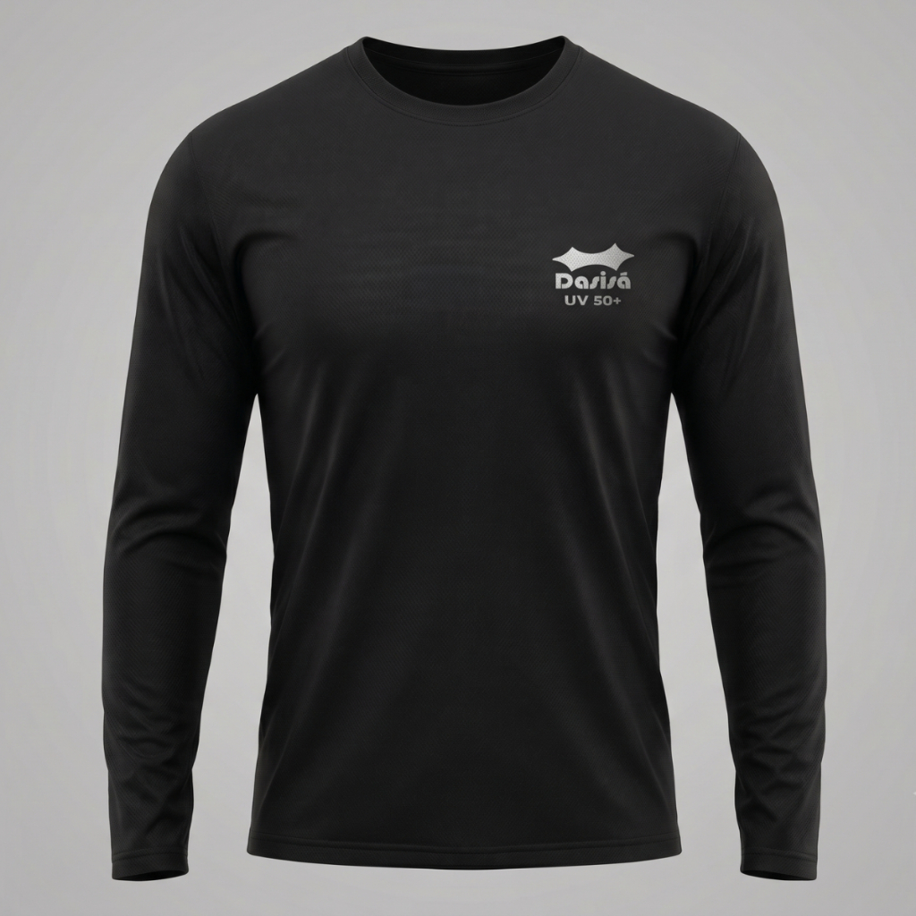 Camiseta Proteção Solar Térmica Masculina Manga Longa Academia Musculação slim Camisa Dry fit