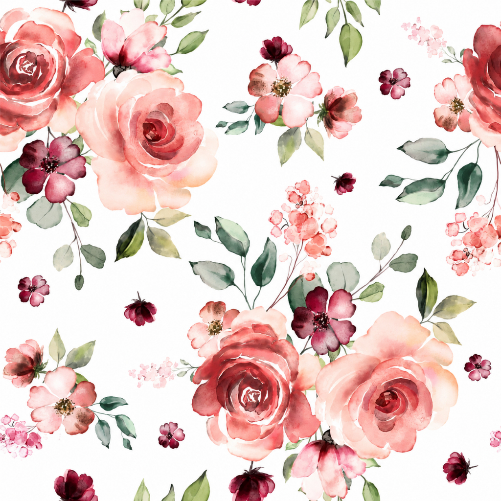 Papel de Parede Floral Justine