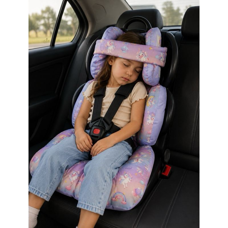 Imagem capa para cadeirinha de carro almofadada universal para cadeirinhas de 18 a 36 kg