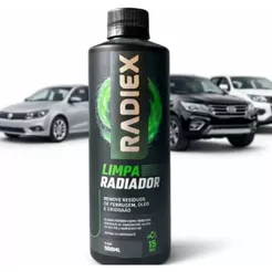 Limpa Radiador Radiex Remove Resíduos Ferrugem Óleo - 500ml