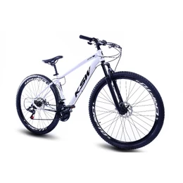 Bicicleta Aro 29 Ksw MTB 24 Marchas Alumínio Freios a Disco e Suspensão