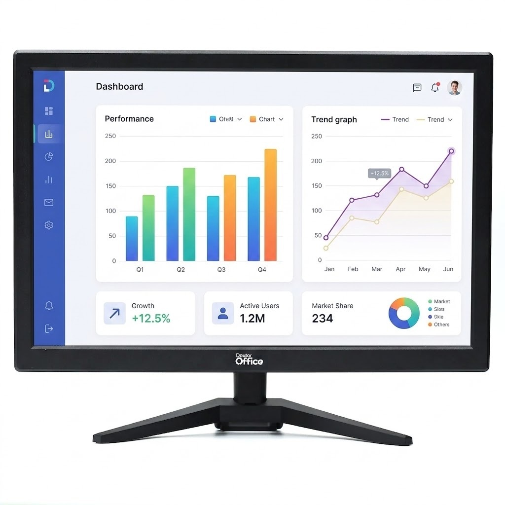 Monitor Dr. Office, 17.1 Pol, HD, 60Hz, HDMI/VGA, MDR-0502-17