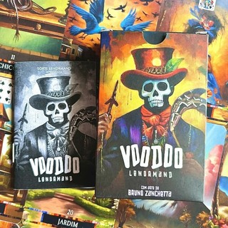 Voodoo Lenormand - Baralho Cigano Vudu - Baralho Cigano Mágico de New Orleans