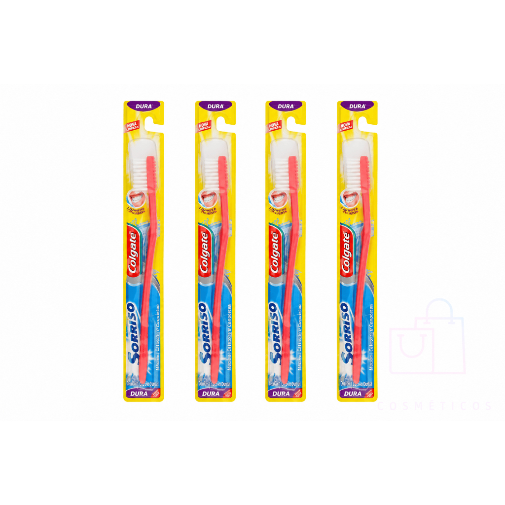 Escova Dental Dura Sorriso Original 04un (cores sortidas)