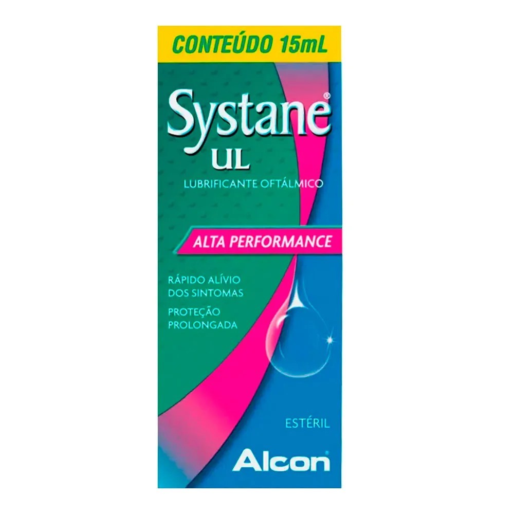 Systane UL Colírio Lubrificante Oftálmico 15ml Alcon