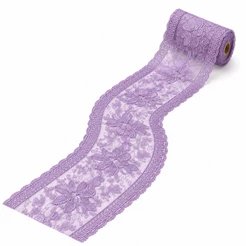 Renda Poliamida 18cm largura Lingerie Artesanato 5 a 20 metros