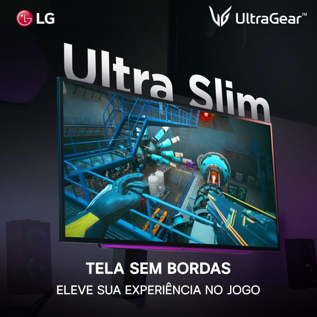 Monitor Gamer LG UltraGear OLED 27 polegadas 2K 240Hz