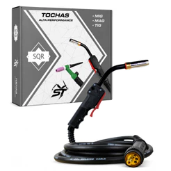 Tocha MIG ST-235 Sem Raspa 3m 300A Padrão euro SQR