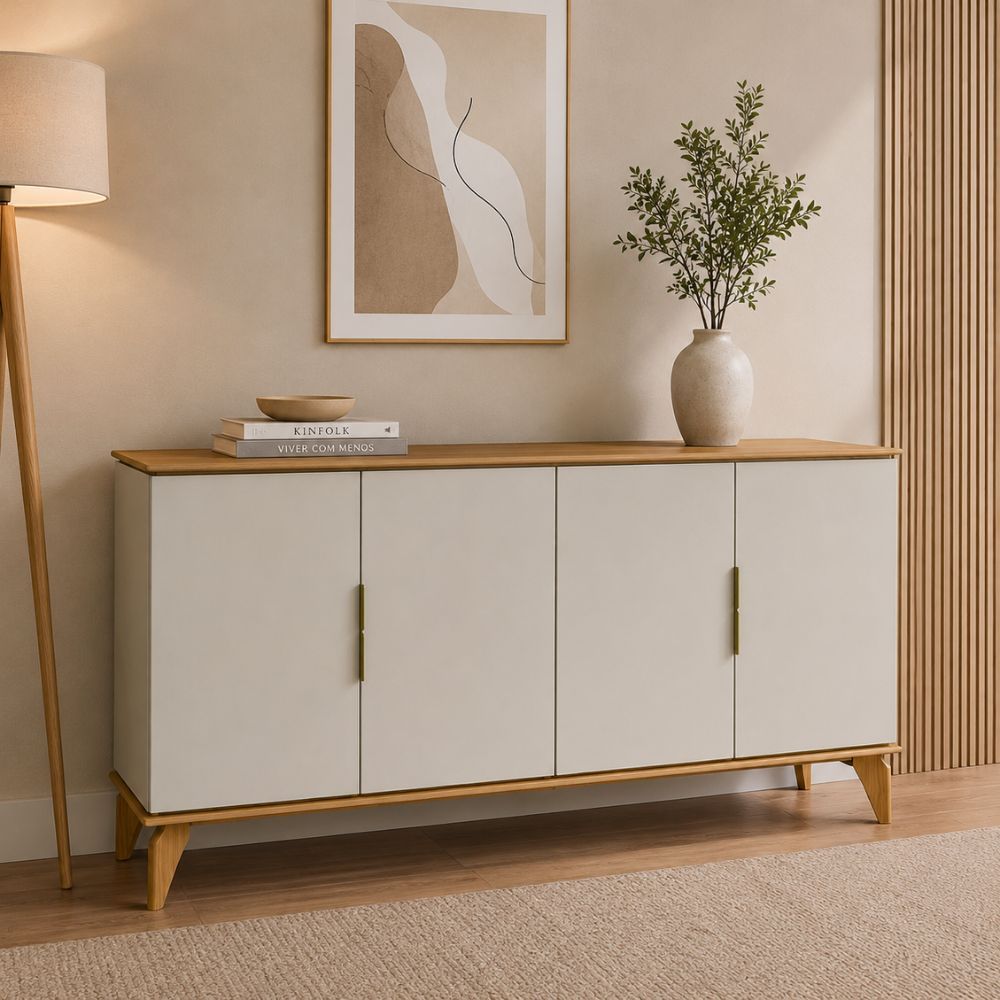 Buffet Decorativo Évora Linea Brasil 160cm