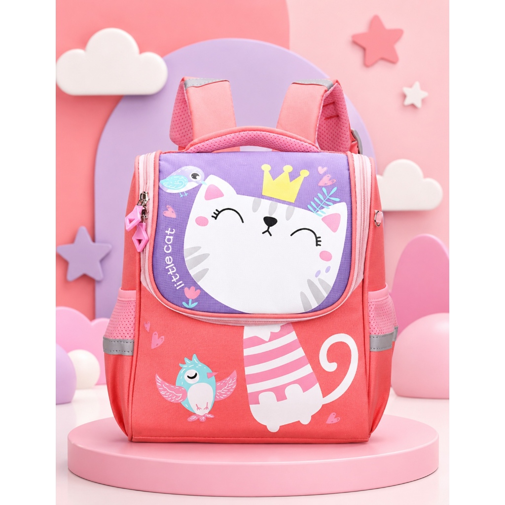 Mochila Escolar Infantil 3D Animais Mochila Menino Menina Linda Resistente Menino Menina Design Divertido