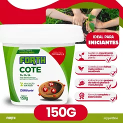 Cote 14-14-14 Fertilizante Mineral Forth - 150g