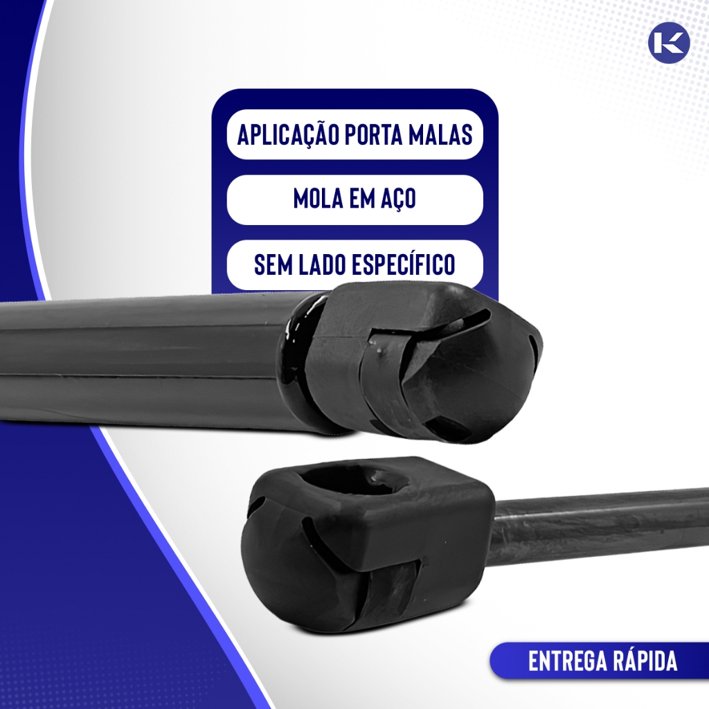 Amortecedor Pistão Porta Malas Parati 1982 A 91 92 93 94 95 1996 Tampa Traseira — imagem 2 de 2