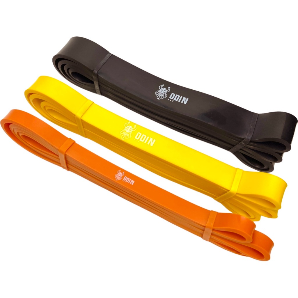 Kit Super Band Power Band Elásticos 3 Intensidades Cross 208cm - Odin Fit