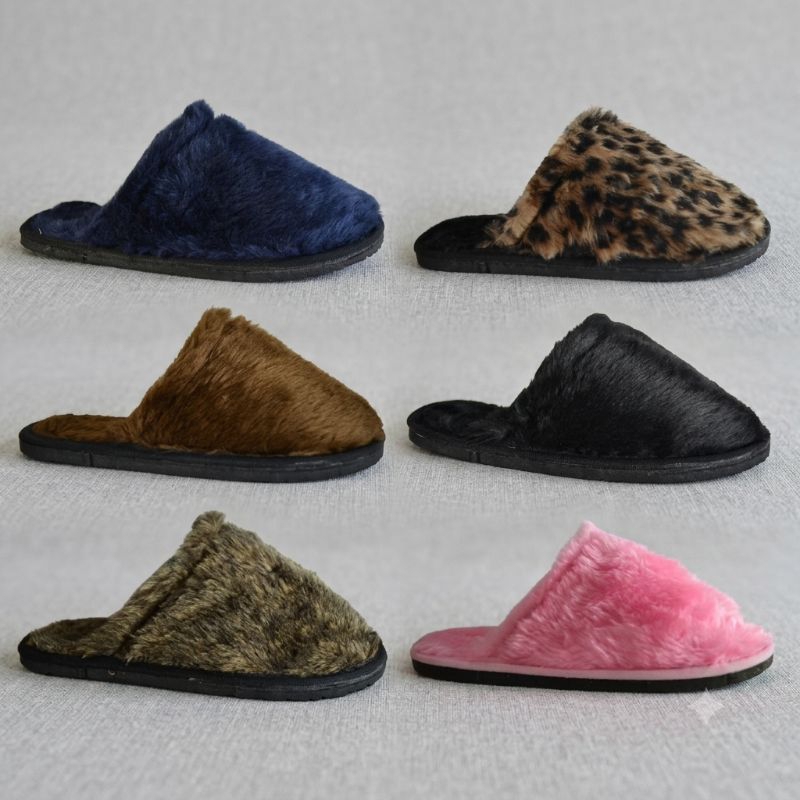 Pantufa de Pelúcia Confortável Chinelo de Pelucia Antiderrapante Chinelo de Quarto Quentinho