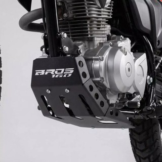 Protetor de Cárter DE  MOTO Honda Bros 160 Chapa Reforçada Aço Carbono Todos os Anos