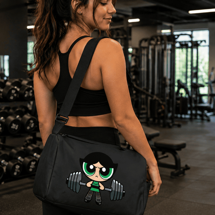 Mala Academia Espaçosa Bolsa Anti-roubo Impermeável Docinho Lançamento Tendencia