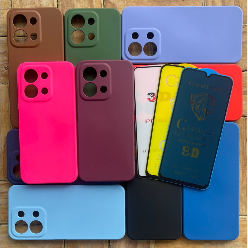 Capa Capinha Redmi 15c / Poco C85 + Película Cerâmica