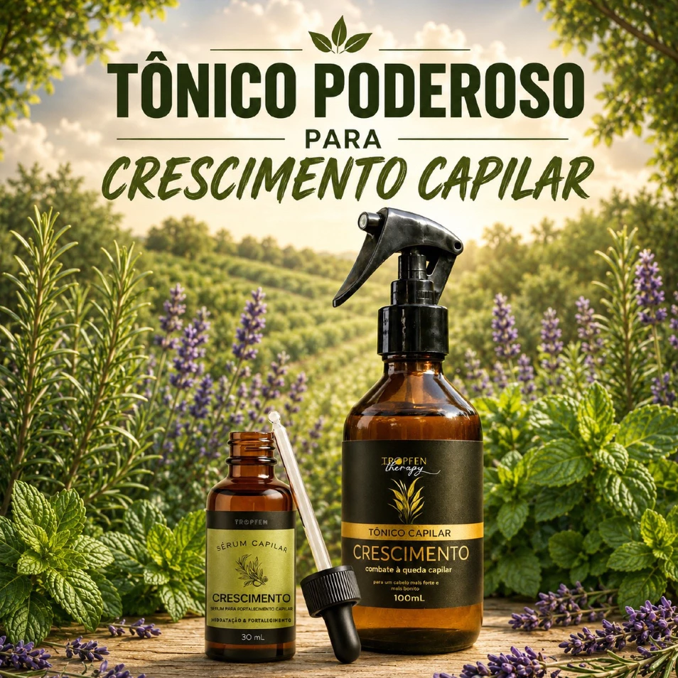 Kit Terapia Capilar Óleo de Alecrim + Tônico Poderoso de Crescimento 100 mL — imagem 1