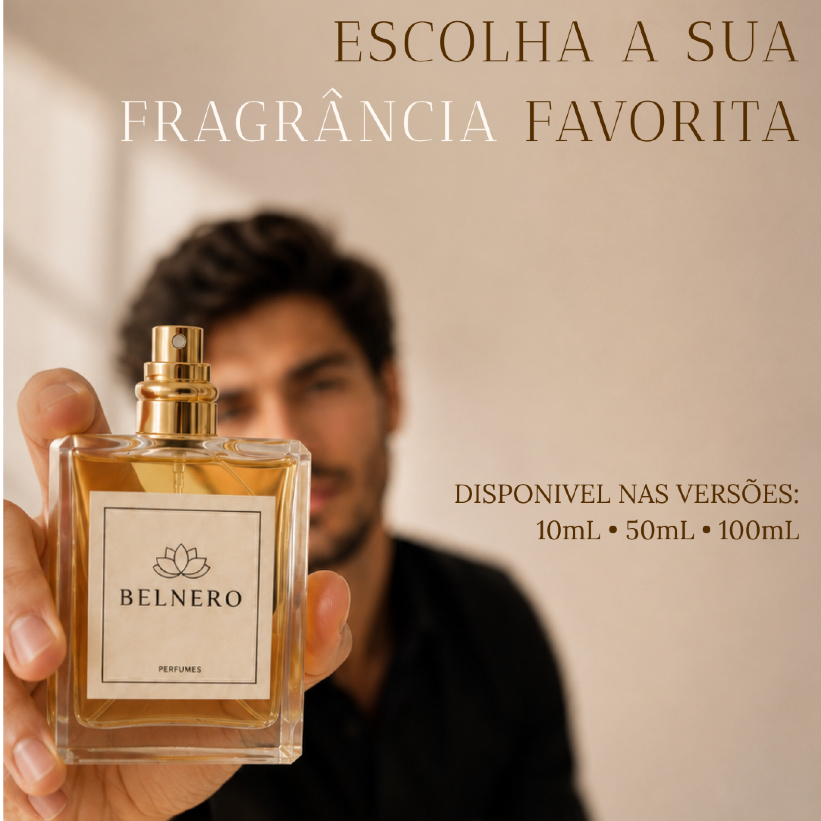 Perfume Masculino 50ml Inspirado Fragrâncias Famosas Alta Fixação Longa Duração Perfume Luxo Acessível Perfume 10ml