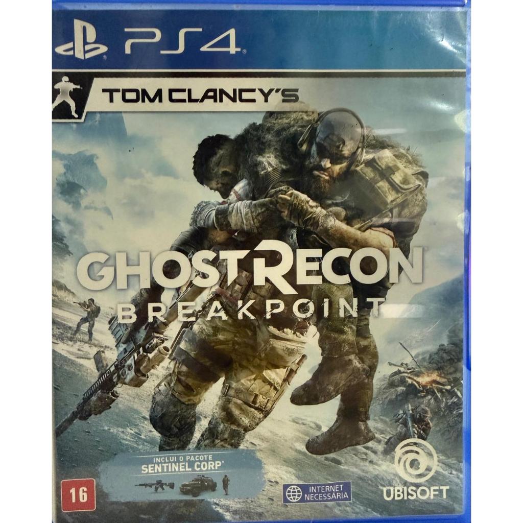 GHOST RECON  BREAKPOINT | Mídia Física | Jogos Originais para PS4