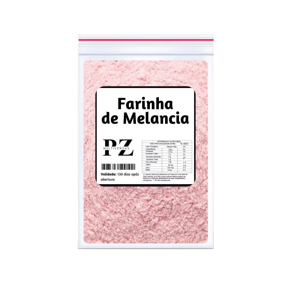 Farinha de Melancia 100% Natural