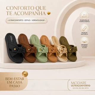 Chinelo Modare Ultra Conforto Esporão Ortopedico Feminino - Original