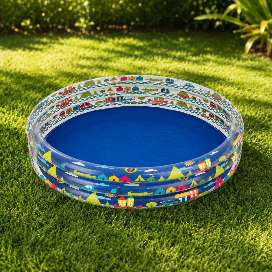 Piscina Inflável Infantil Redonda Banheira Criança 450 Litros Mor